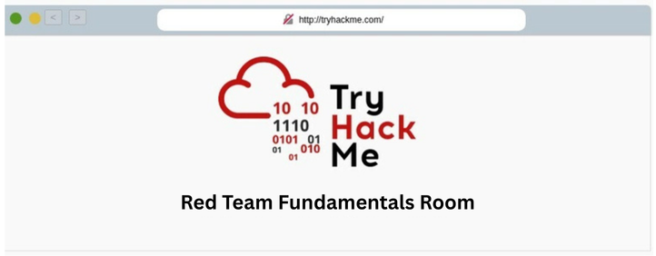 TryHackMe Red Team Fundamentals Room