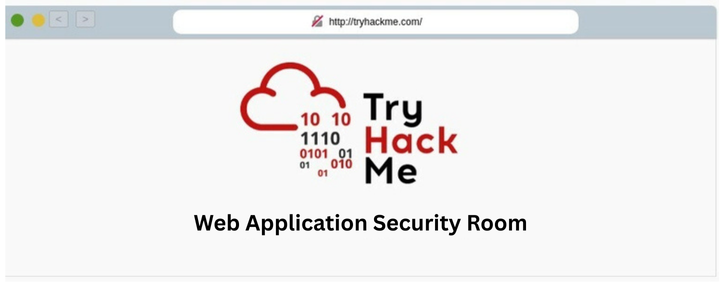 TryHackMe Web Application Security Room
